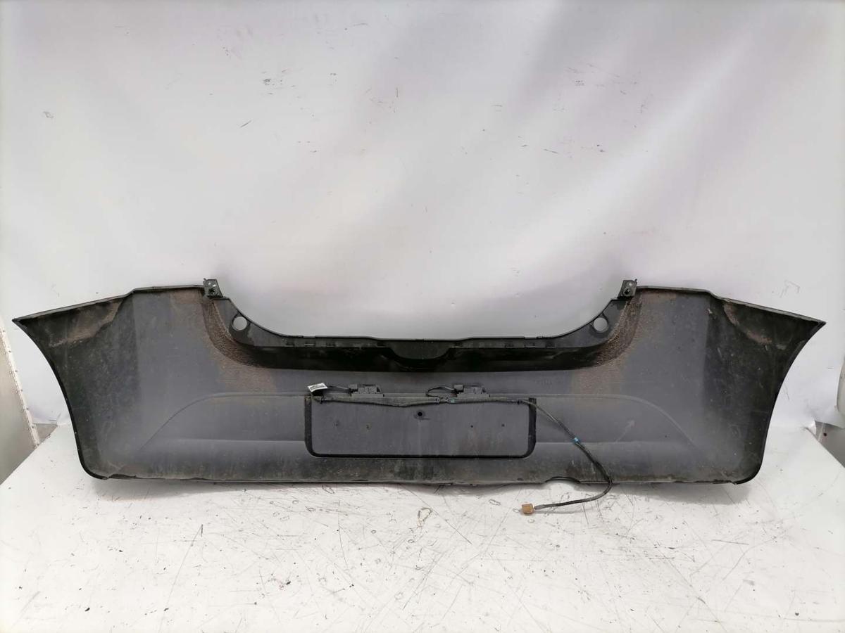 Renault Twingo 2 Bj.2014 originla Stoßstange Stossfänger hinten NV676 schwarz Facelift